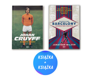 Pakiet: Johan Cruyff. Biografia totalna + Dziedzictwo Barcelony, dziedzictwo Cruyffa (2x książka)