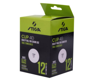 Piłeczki do tenisa stołowego Stiga Ball Cup 12-PACK