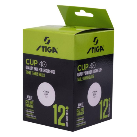 Piłeczki do tenisa stołowego Stiga Ball Cup 12-PACK