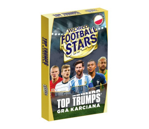 Top Trumps World Football Stars tuck box