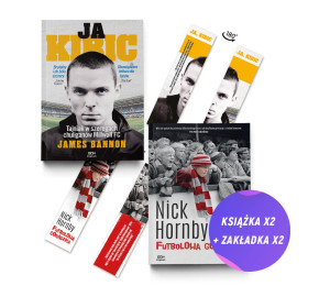 (Wysyłka ok. 1.07.) Pakiet SQN Originals: Ja, kibic + Futbolowa gorączka (2x książka + 2x zakładka gratis)