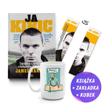 Pakiet SQN Originals: Ja, kibic (książka + kubek duży + zakładka gratis)