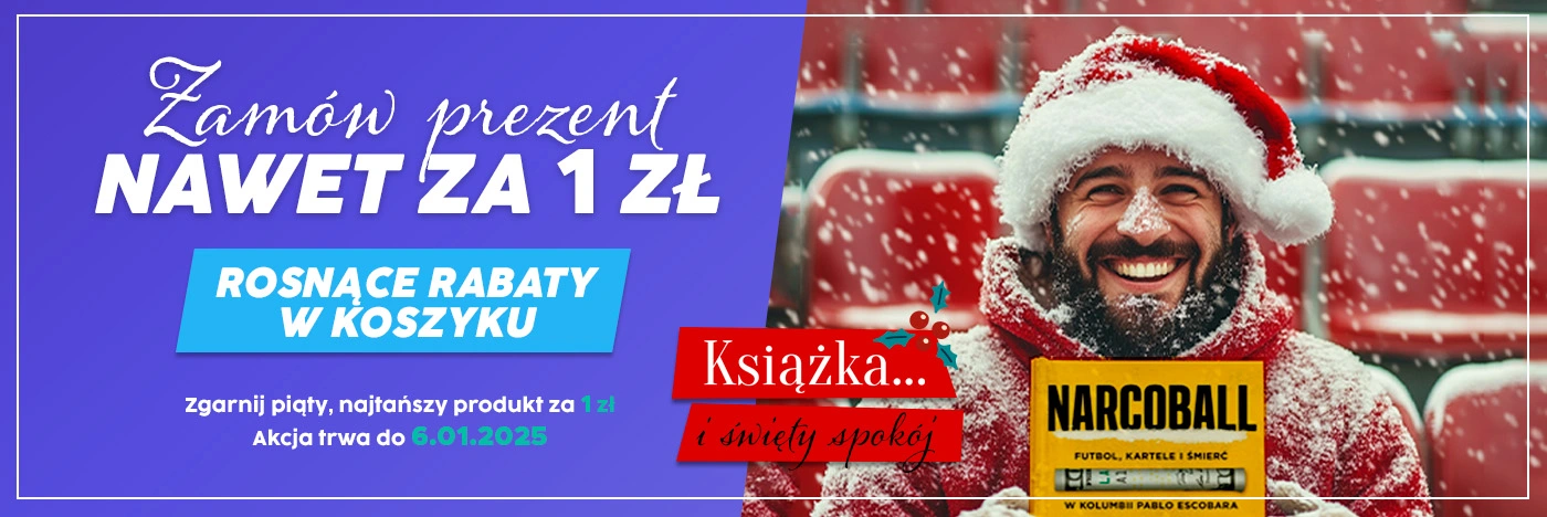 Baner główny reklamujący książki sportowe i gadżety w promocji Labotiga Team w księgarni www.labotiga.pl